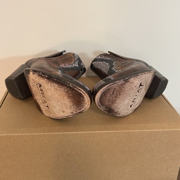 Ariat Python Booties Size 7 B - Picture 5 of 5